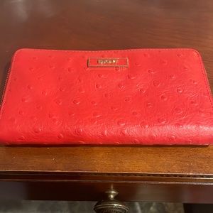 NWOT  DKNY WALLET RED